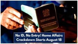 No ID, No Service from August 18! South Africans Barred from Home Affairs Without This Critical Document – Check If You’re Affected