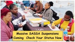 SASSA Grant Suspensions Hit August 9 – Over 40,000 Beneficiaries May Lose R2,350! Check If You’re At Risk
