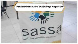 SASSA Announces R2,315 Pension Grant for August 20, 2025 โ Check Your Approval Status Now!