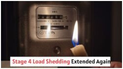 Stage 4 Load Shedding Persists: Find Out Which Areas Are Affected Until August 9