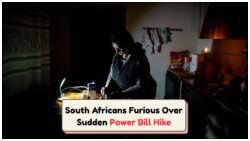 South Africans Outraged by Unexpected Electricity Bill Hike This Week – New Fees Hit Without Warning